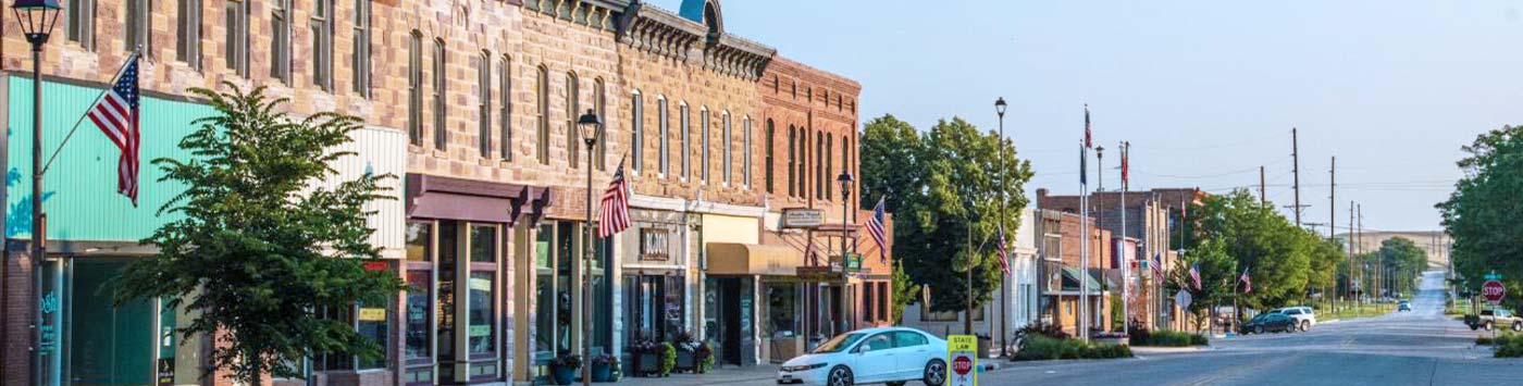 downtown main street chadron, ne